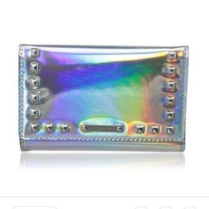 COPY - Rebecca Minkoff Hologram Marisa Trippy Stud wallet
